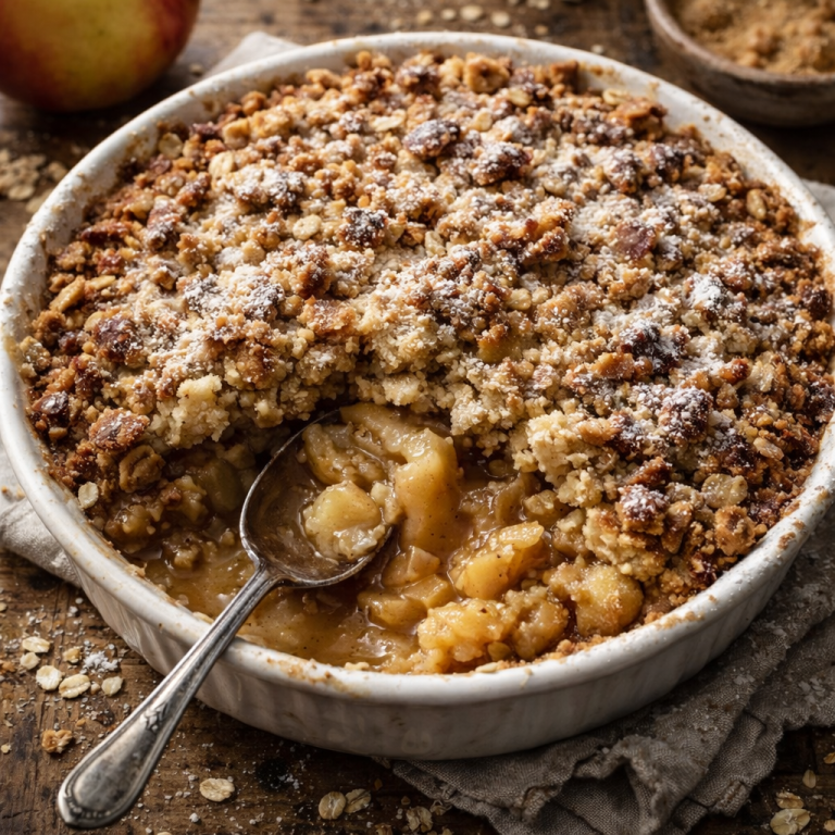 James Martin Apple Crumble
