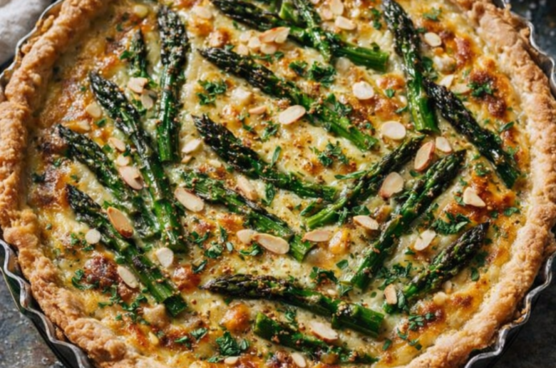James Martin Asparagus Quiche