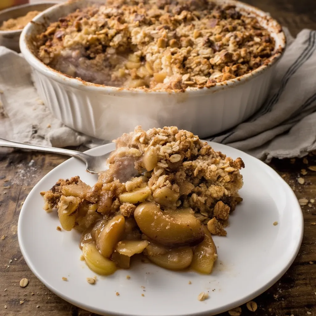 How to Make James Martin Apple Crumble