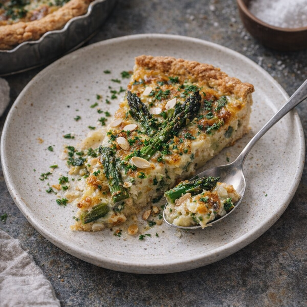 How to Make James Martin Asparagus Quiche