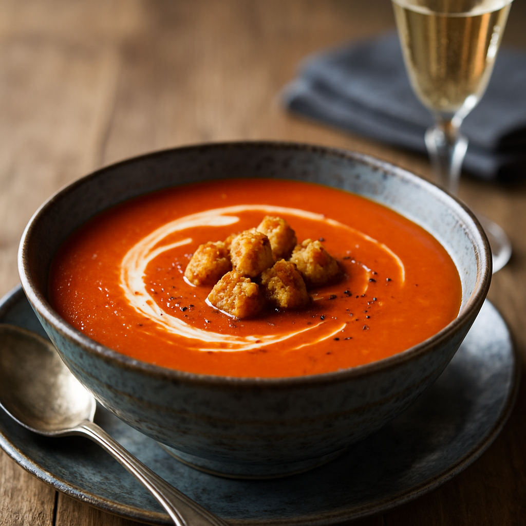 James Martin Tomato And Red Pepper Soup