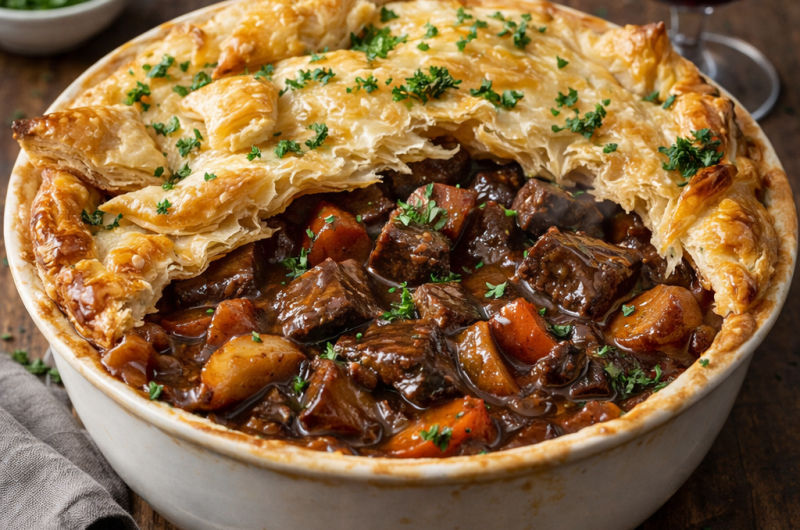 James Martin Beef and Ale Pie