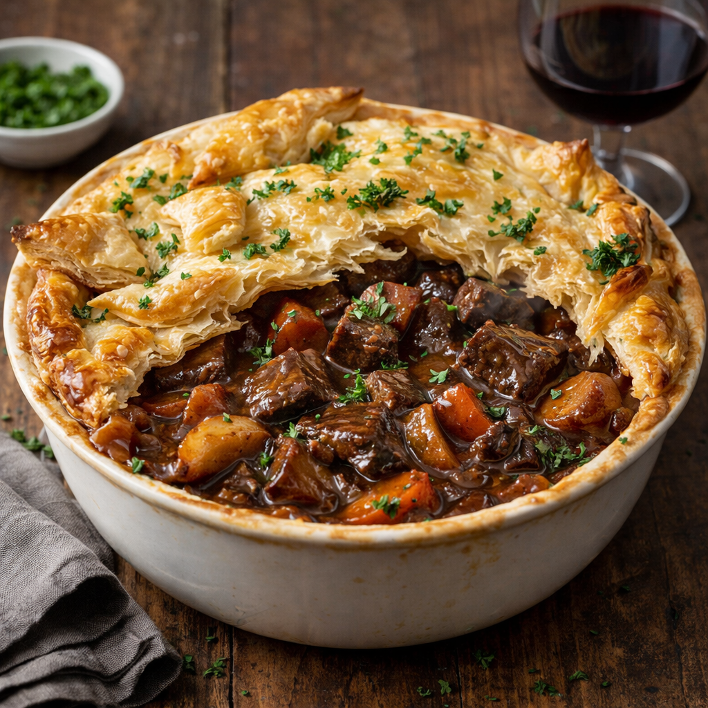 James Martin Beef and Ale Pie