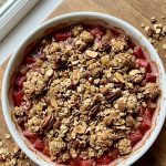 James Martin Rhubarb Crumble