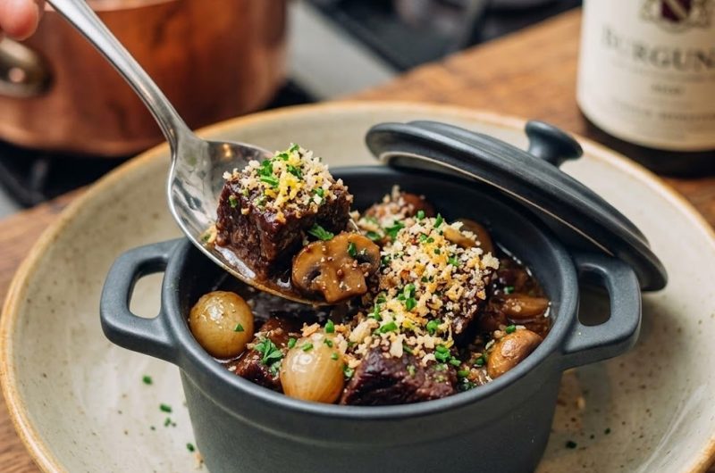 Boeuf Bourguignon (Red Wine Beef Stew)