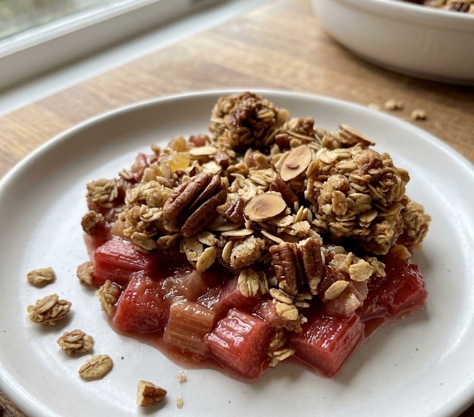 How to Make James Martin Rhubarb Crumble