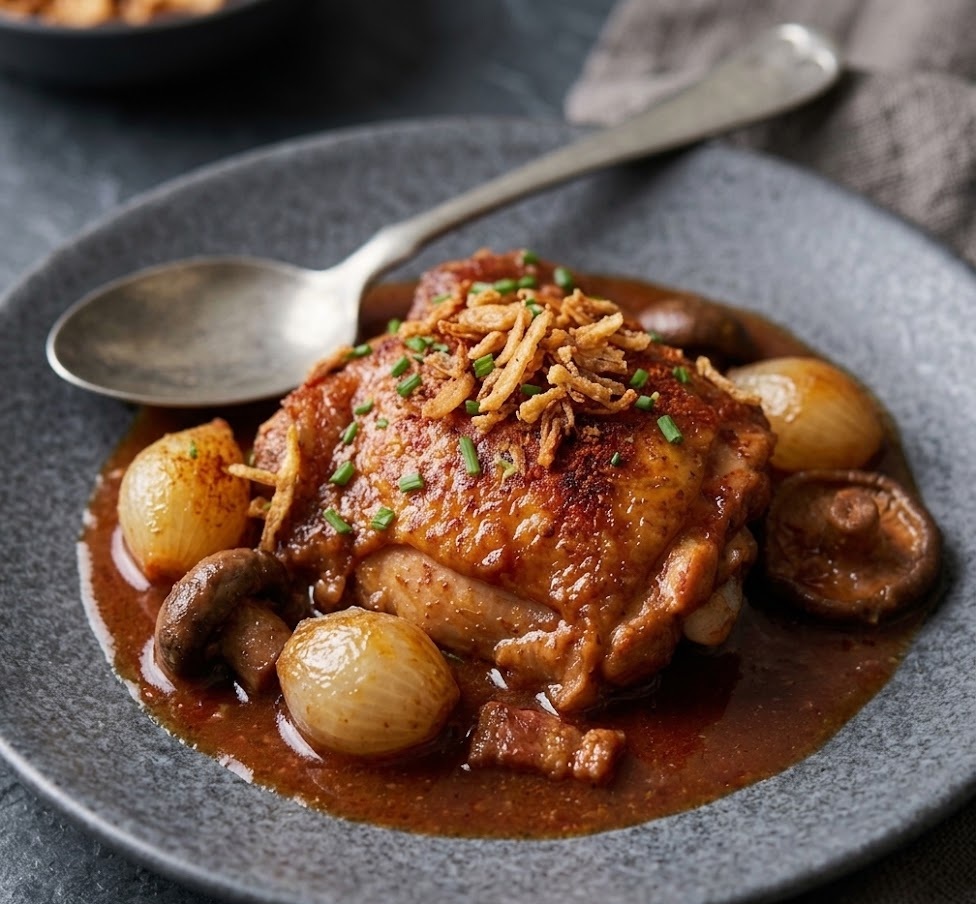 How to Make James Martin’s Slow Cooker Chicken Chasseur