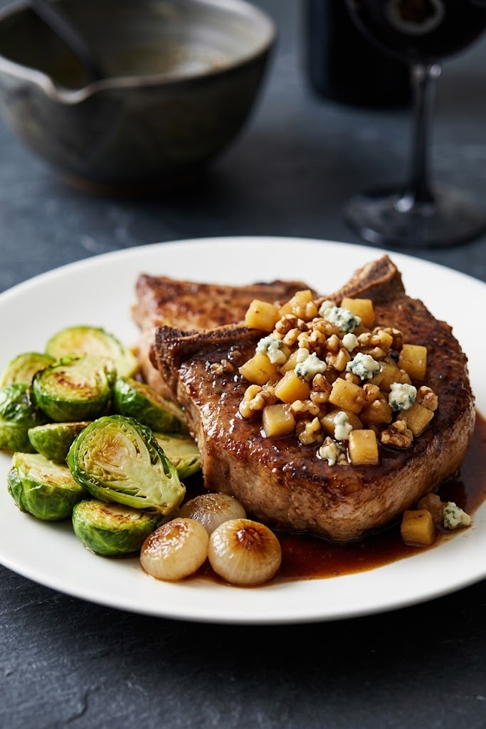 James Martin Pan Fried Pork Chop