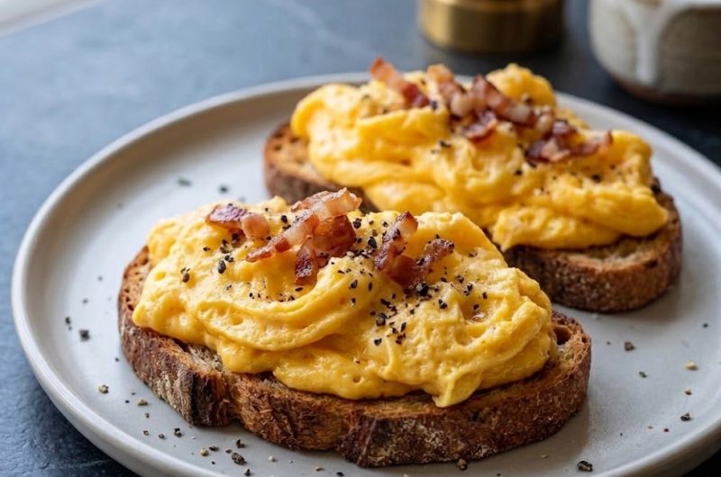James Martin Scrambled Eggs
