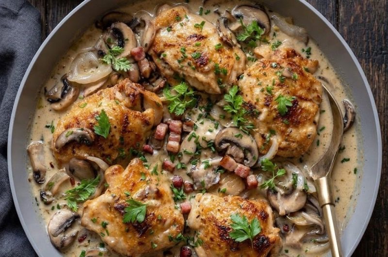 James Martin Chicken Bonne Femme